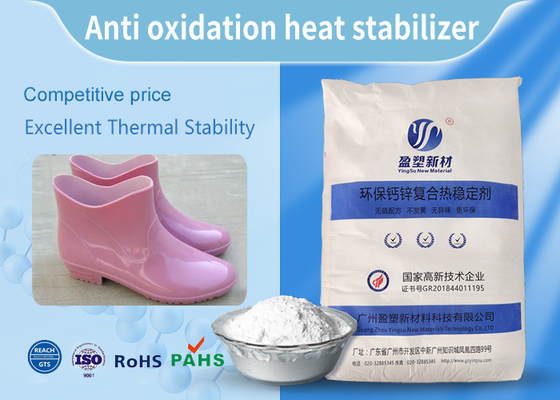 Good Fluidity Plastics Additives And Compounding , Calcium Zinc Stabilizer